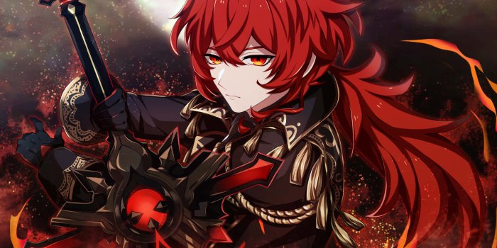 1920x1357 100+] Diluc Wallpapers | Wallpapers.com