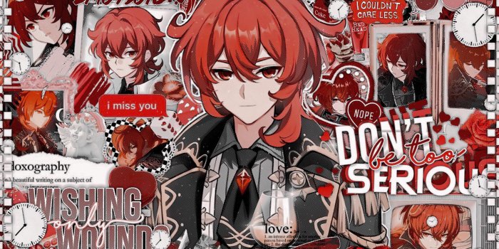 2047x1232 Diluc Wallpaper :D : r/Genshin_Impact