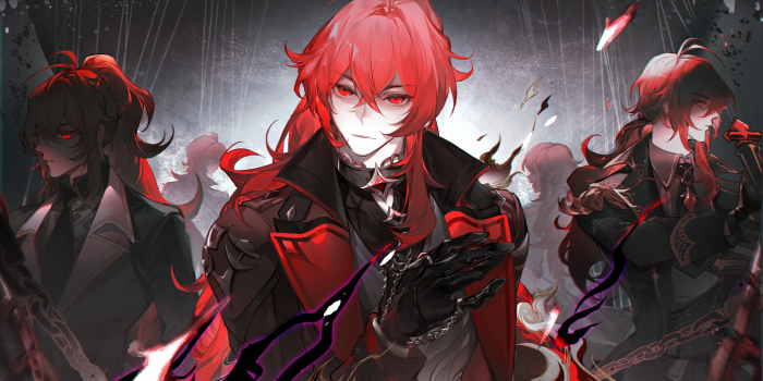 5000x2672 250+] Diluc (Genshin Impact) Wallpapers