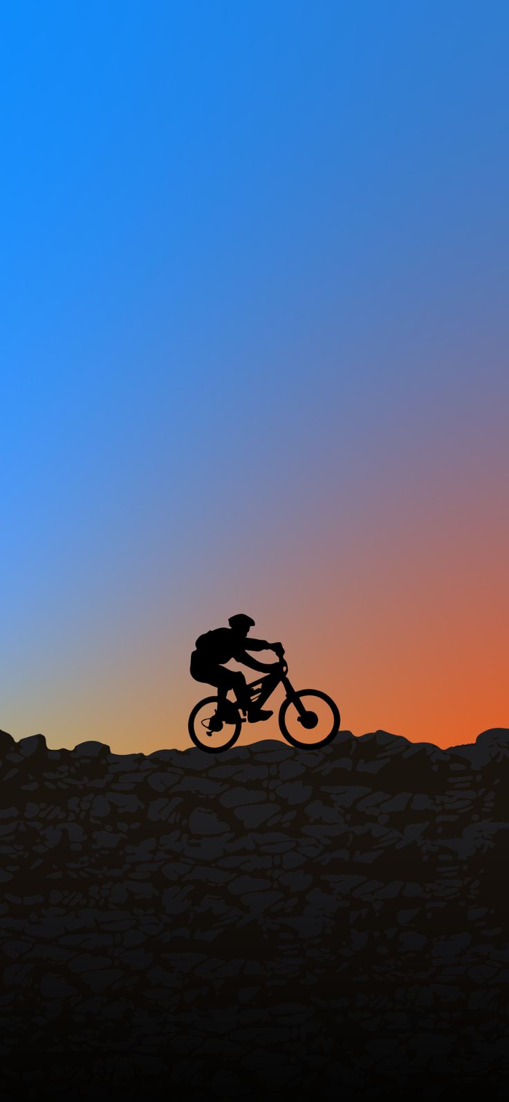 736x1593 Mountain Bike Wallpaper iPhone