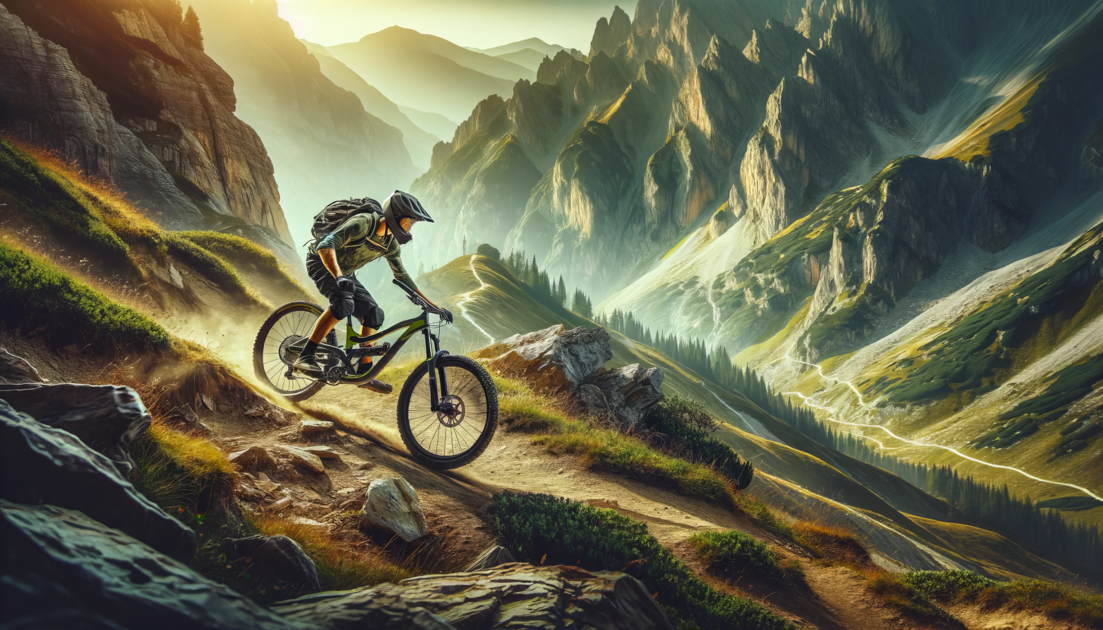 3584x2048 Mountain Biking Wallpapers
