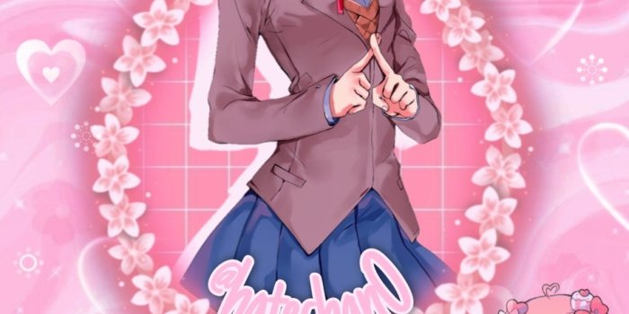 922x2048 animegirl #wallpaper #Natsuki #DDLC