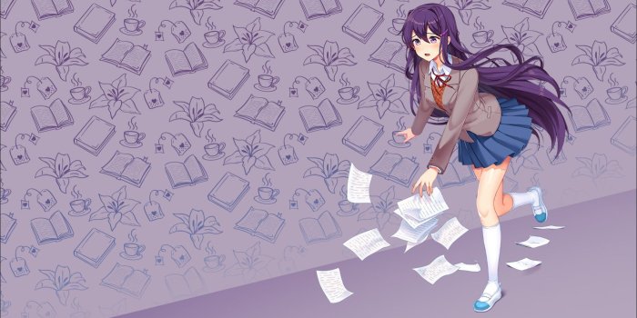 1920x1080 DDLC, Doki Doki Literature Club, Yuri