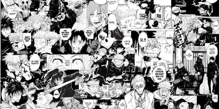 8071x5048 Jujutsu Kaisen Manga 4k Wallpapers