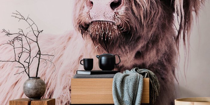 1000x1000 Highland Cattle 1 by ARTist - Brown