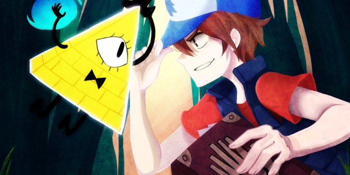 2000x1280 Wallpaper Bill Cipher, triangle, magic