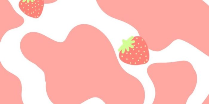 768x1024 Strawberry cow