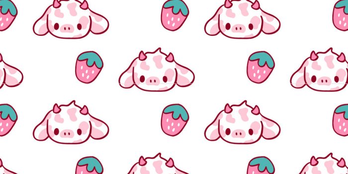 1080x1920 100+] Strawberry Cow Wallpapers