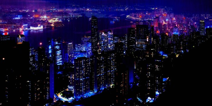 1920x1200 Aesthetic of Night City Wallpaper