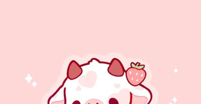 675x1200 Wallpaper of a cow