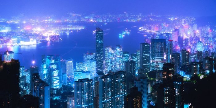3840x2160 Wallpaper City Skyline During Night