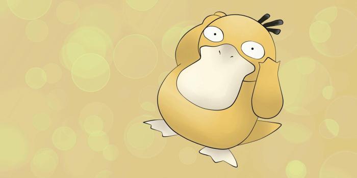 1920x1080 Psyduck Loves to Take a Dip! Wallpaper