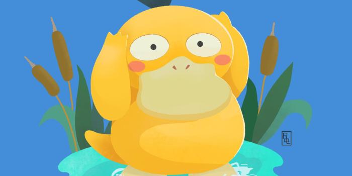 2269x2265 OC] Psyduck fan art. : r/pokemon