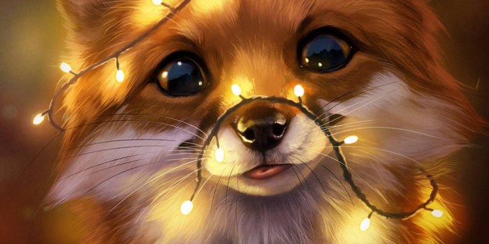 1200x1920 Cute Fox Wild Animal Art Wallpaper