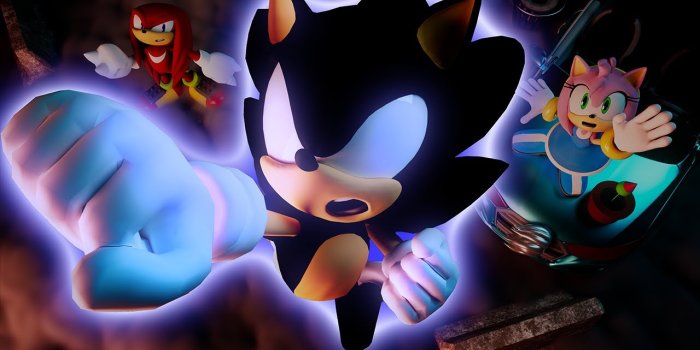 1280x720 Dark Super Sonic Strikes! | Sasso