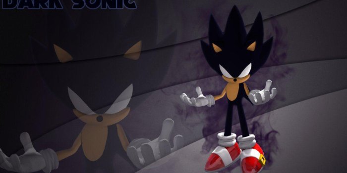 1207x661 Dark Sonic Wallpapers