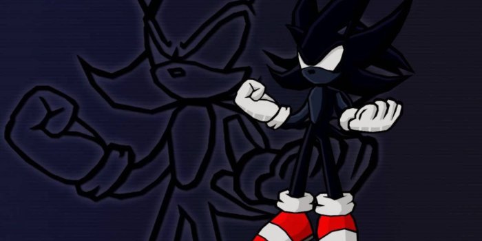 1203x921 100+] Dark Sonic Wallpapers