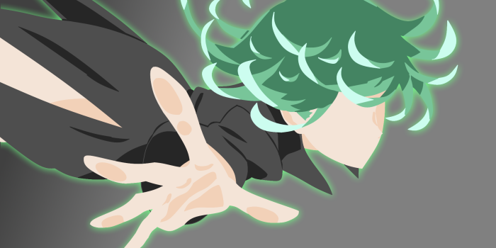 1920x1080 Tatsumaki Minimalist Wallpaper