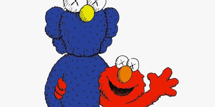1800x1200 KAWS X Sesame Street Wallpapers