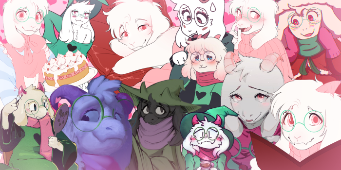 1920x1080 Ralsei arts