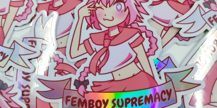 2253x3000 Femboy Sticker - Etsy Finland