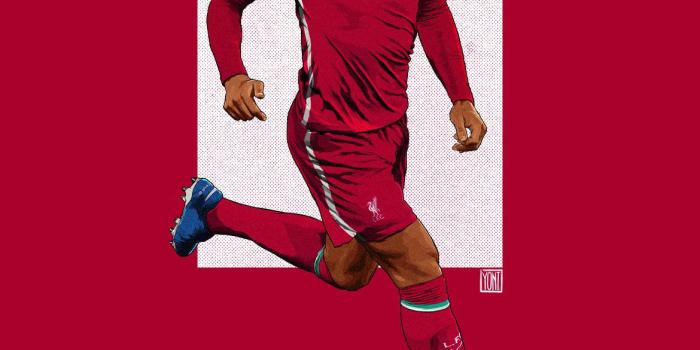 1170x2532 Virgil Van Dijk wallpaper to celebrate