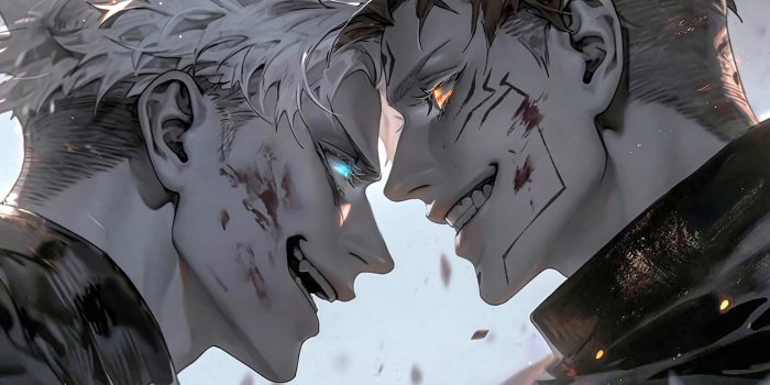 3840x2160 Fierce Gojo vs Sukuna Live Wallpaper