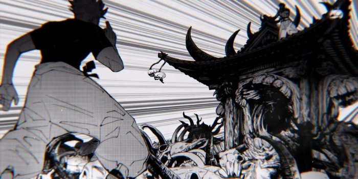 1280x720 Sukuna Vs Gojo Domain Clash Jujutsu