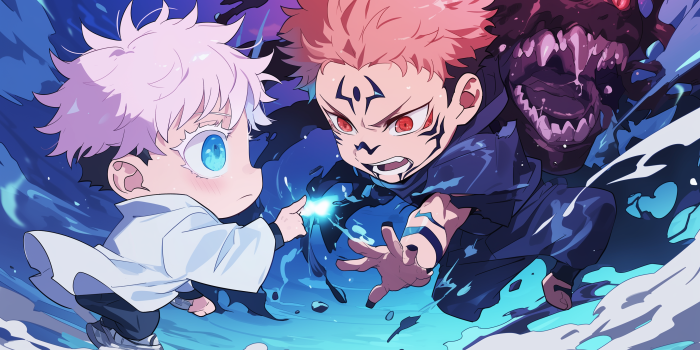 2912x1632 Satoru Gojo vs Sukuna Epic Duel