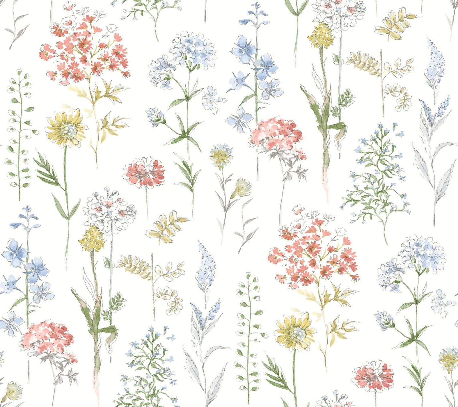 1800x1600 Chesapeake Wildflower Bergamot Wallpaper - Multicolor
