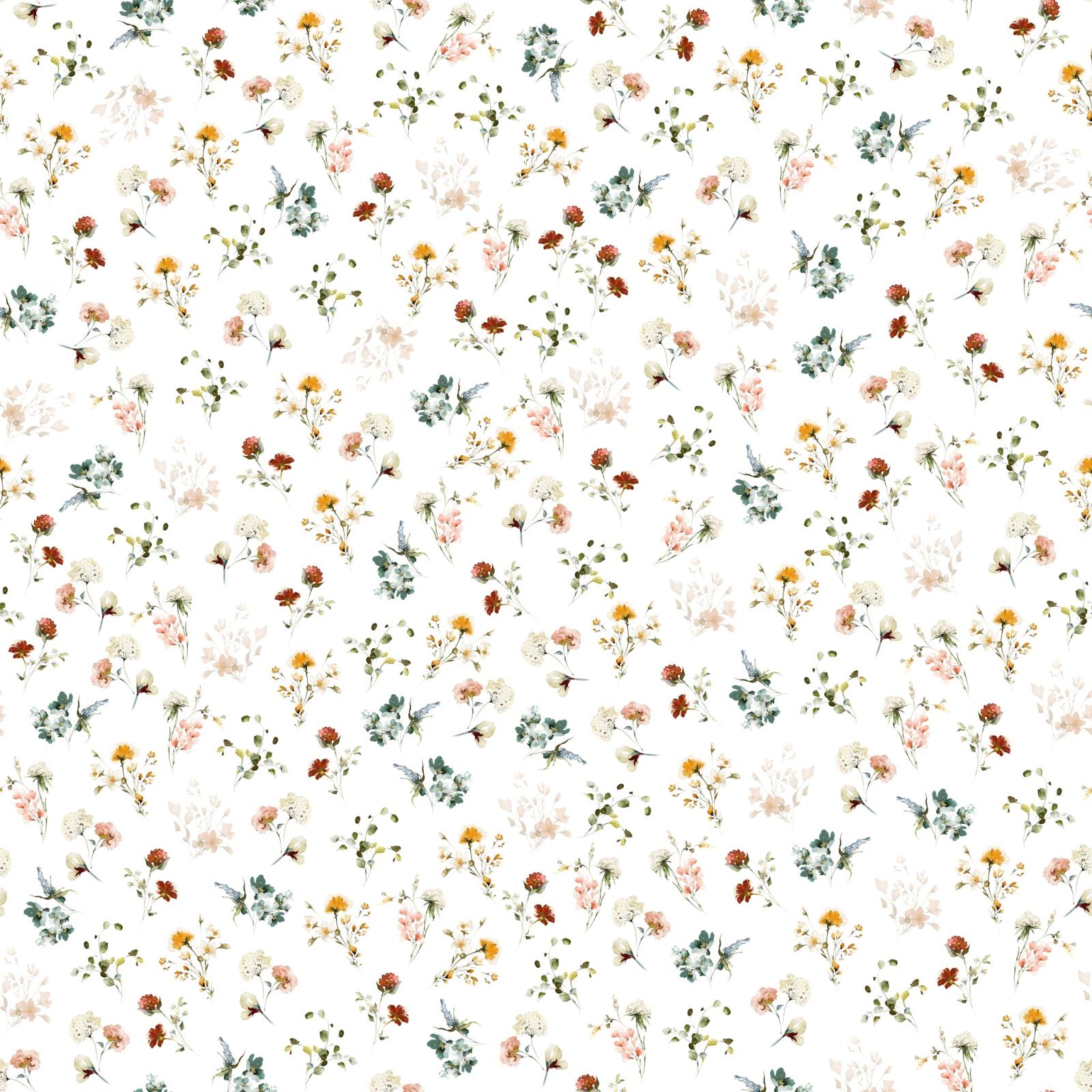 2048x2048 Wildflower Wallpaper Peel & Stick / 18 ft (H) x 19 in (W)