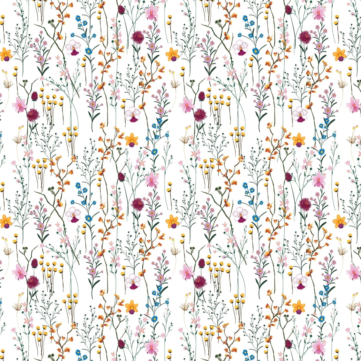 1200x1200 Wildflowers – DW/E Wallpaper Collections