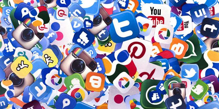 1920x1080 Download Social Media Icons In A Large