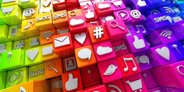 1332x850 Social Media Icons Wallpapers