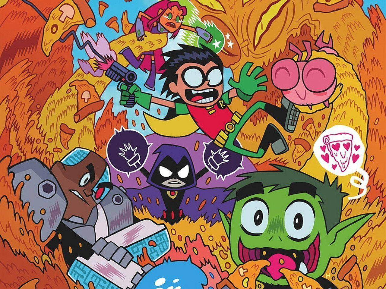 1280x959 Download Teen Titans Party Wallpaper
