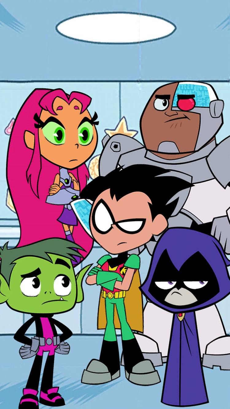750x1334 Teen Titans Go Aesthetic Wallpapers