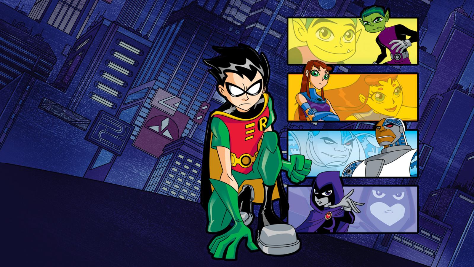 1920x1080 Download TV Show Teen Titans HD Wallpaper