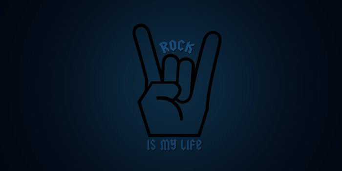1920x1080 Wallpaper rock, rock, dark blue, rock'n