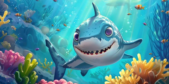 3840x2152 Cute Shark Wallpaper, Free, 4k