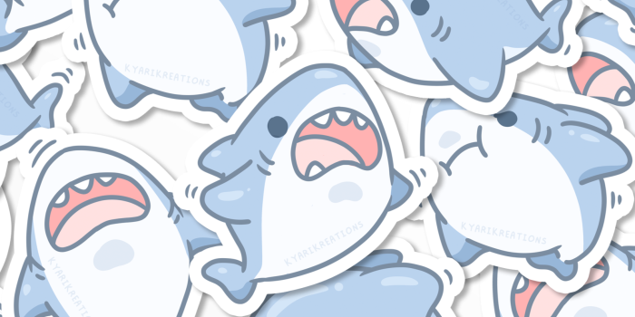 1782x1782 Shark Kawaii Wallpapers