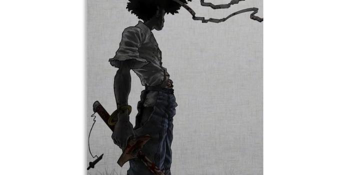 1600x1600 Afro Samurai Anime Poster Canvas Wall