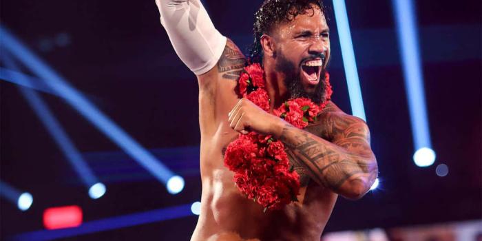 1200x1200 WWE Star Jey Uso With Flowers Wallpaper