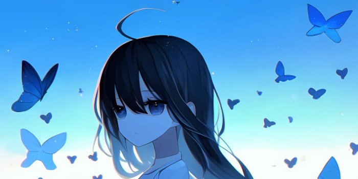 768x1024 Sad girl Wallpaper 4K, Anime girl, Mood