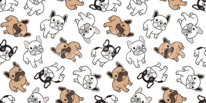 2400x1200 Frenchies | Rebel Walls