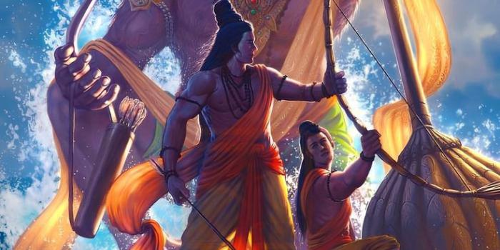 735x1307 Shree Ram ji hd colorfull phone wallpaper