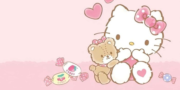 1200x722 100+] Hello Kitty Chromebook Wallpapers