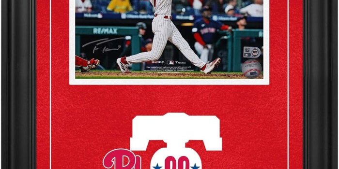 893x1200 Trea Turner MLB Original Autographed