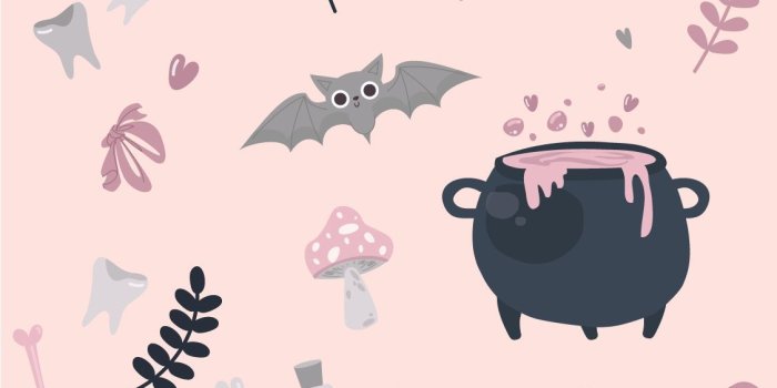 1127x2008 Pink Halloween Aesthetic Wallpapers