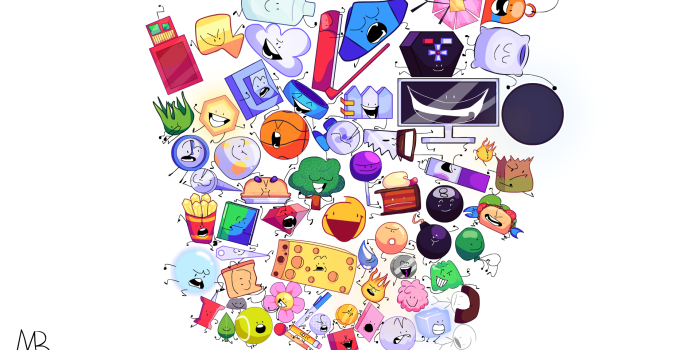 1920x1080 Epic BFDI wallpaper :) : r