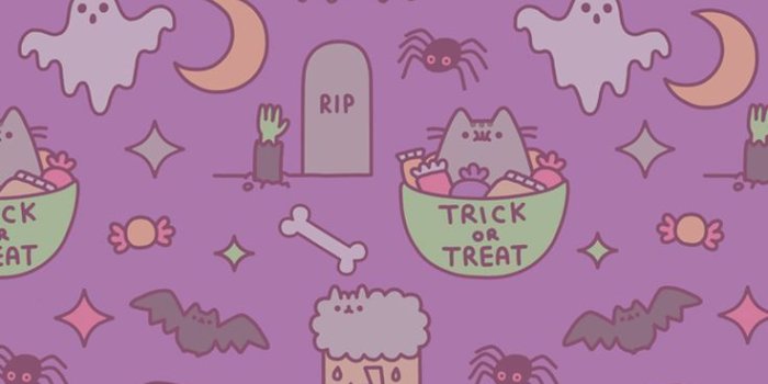 736x1189 Pink Halloween Wallpapers
